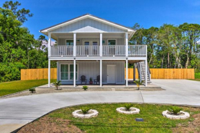 Panama City Beach House with Porch and Seating!